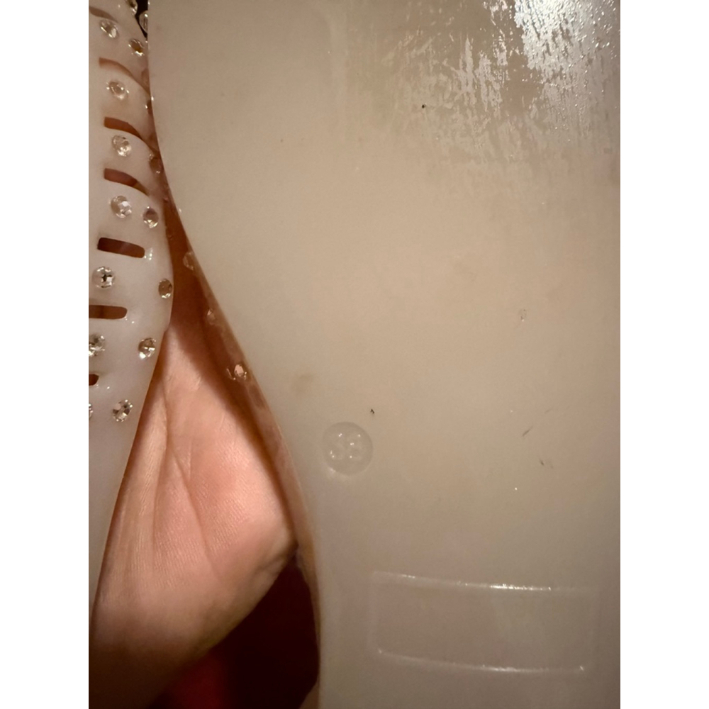 Stuart Weitzman Taupe Jelly D'Orsay Flats with Studded Fringe - Picture 5 of 5
